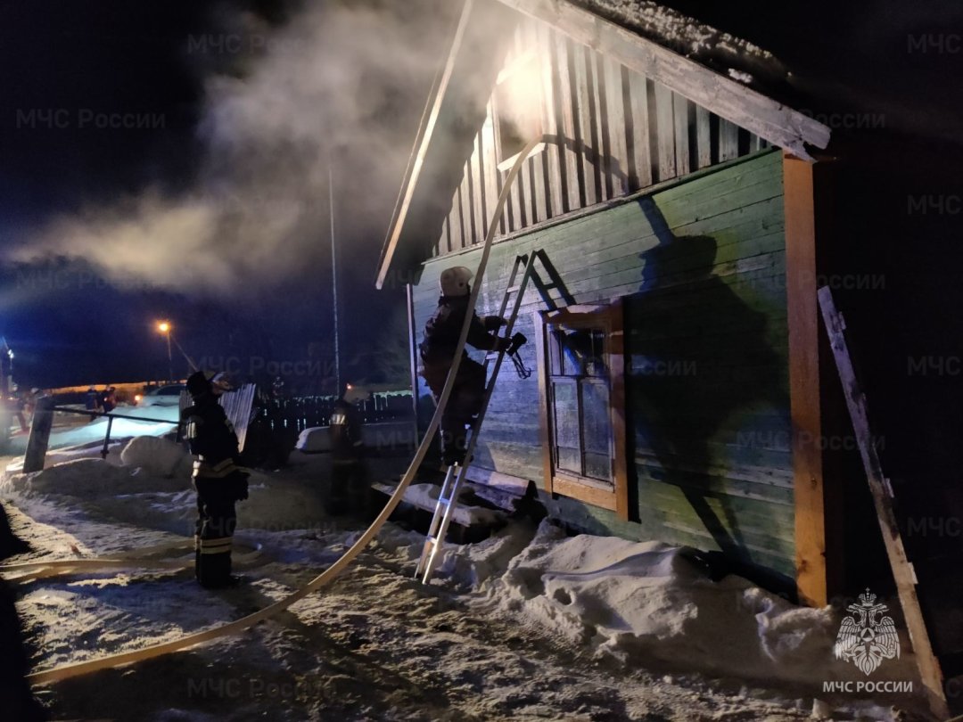 Пожар в Кадыйском районе ликвидирован